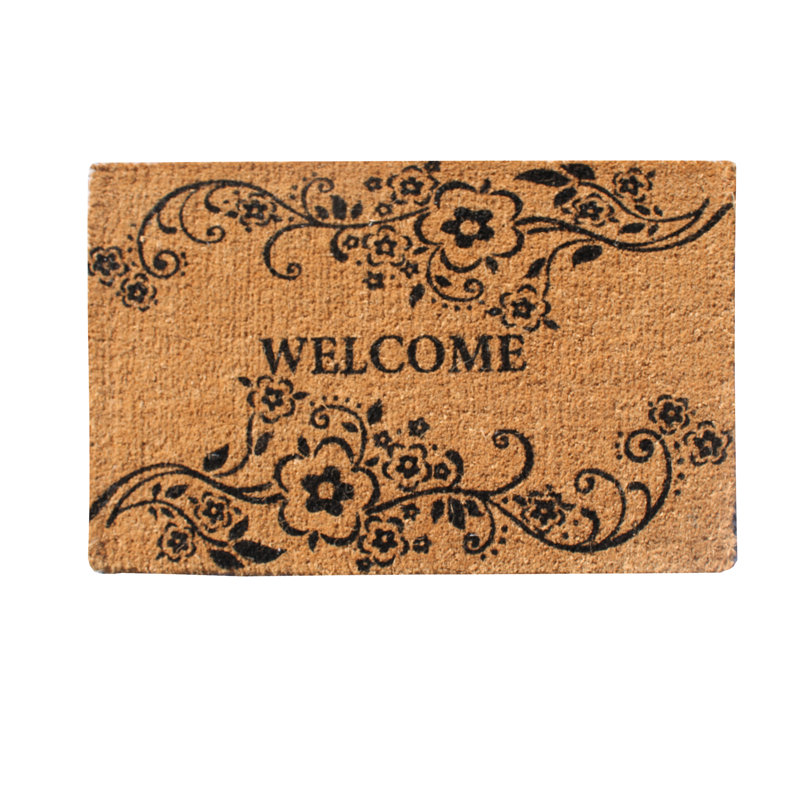A1 Home Collections LLC Floral Doormat Wayfair