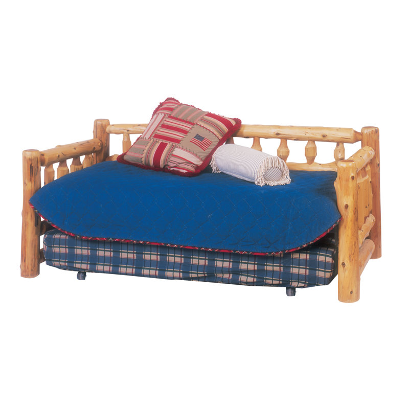 Fireside Lodge Traditional Cedar Log Daybed & Reviews Wayfair