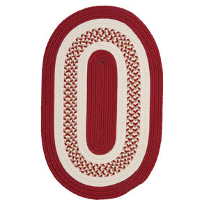 Germain Red & Beige Indoor/Outdoor Area Rug