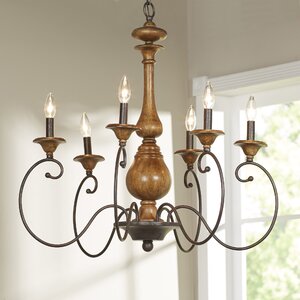 Turcot 6-Light Candle-Style Chandelier