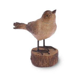 Goulter Bird Home Head Up Figurine (Set of 2)