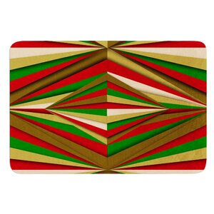 Christmas Pattern by Danny Ivan Bath Mat