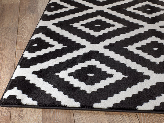 Cheney Black White Indoor Area Rug Reviews Joss Main Cheney Black White Indoor Area Rug