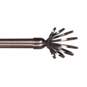 Single Curtain Rod and Hardware Set