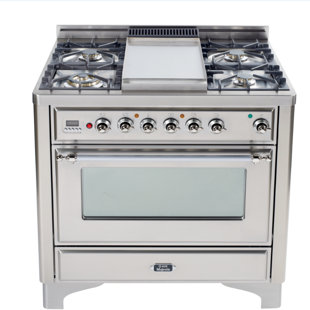 36 Inch Gas Range With Griddle Wayfair Quickview