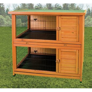 Premium Double Decker Rabbit Hutch