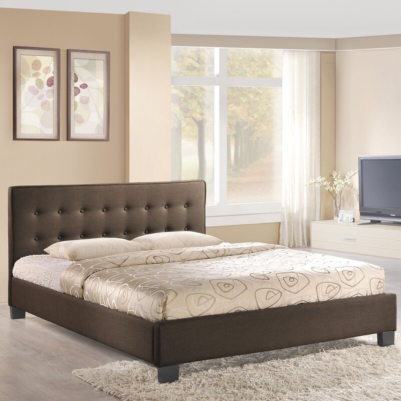 Modway Caitlin Queen Upholstered Platform Bed & Reviews | Wayfair