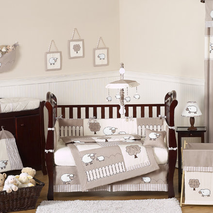 Sweet Jojo Designs Little Lamb 9 Piece Crib Bedding Set Reviews Little Lamb 9 Piece Crib Bedding Set