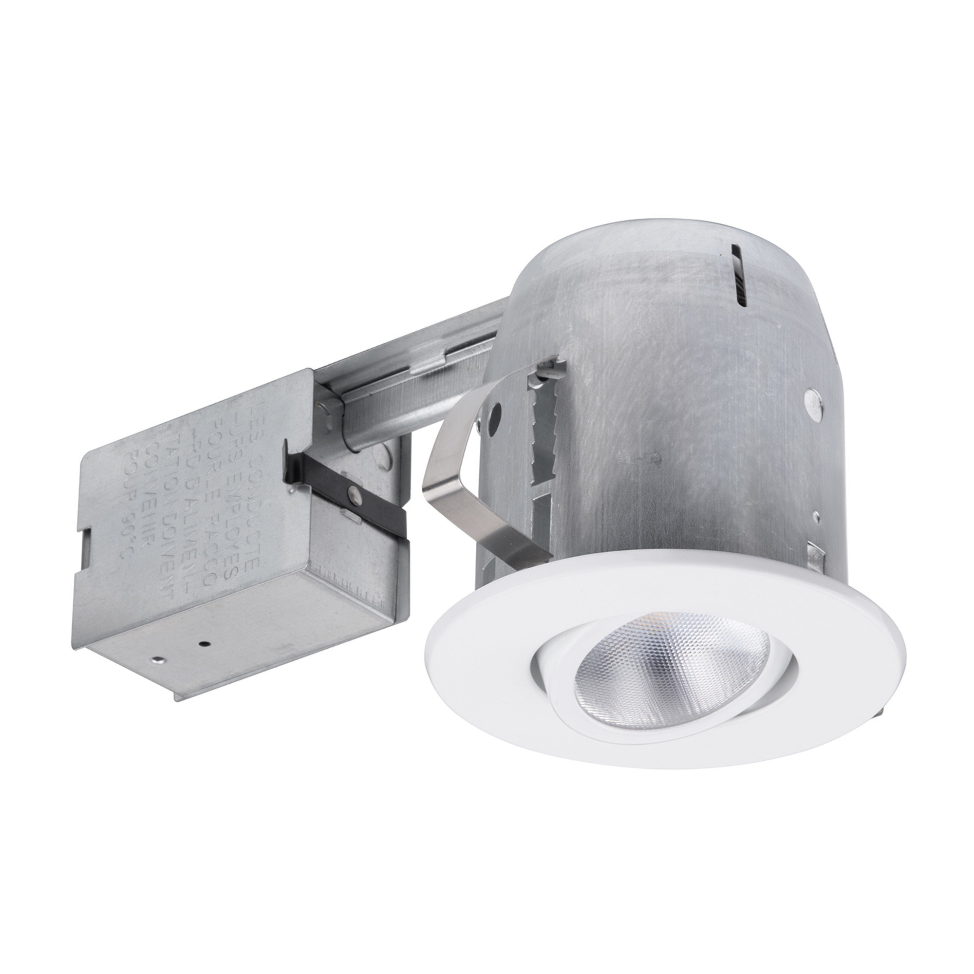 Globe Electric Company Swivel Round Trim 4 Recessed Lighting Kit 90746 Swivel Round Trim 4 Recessed Lighting Kit