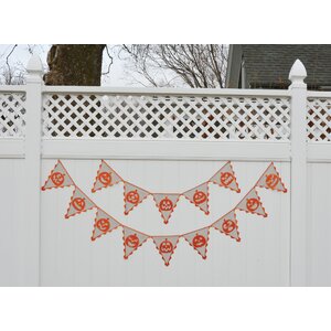 Frightful Jack-O-Lantern Pennant Banner