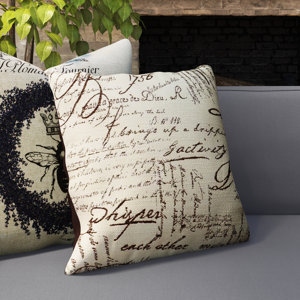 Orvis Mocha Knife Edge Throw Pillow (Set of 2)
