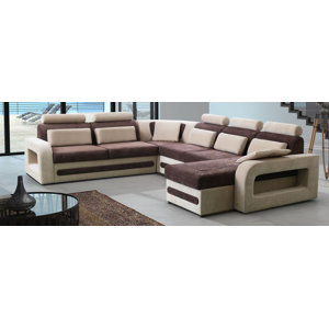 Ecksofa Emerson mit Bettfunktion von Hokku Designs