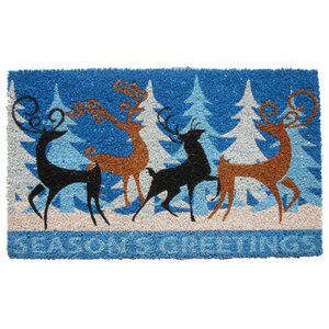 Deer Family Doormat