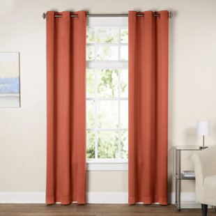 Orange Curtains D You Ll Love Wayfair Quickview