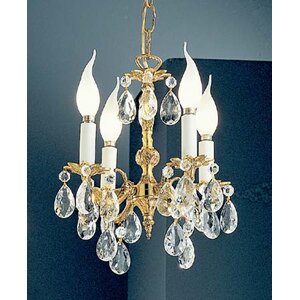 Barcelona 4-Light Crystal Chandelier