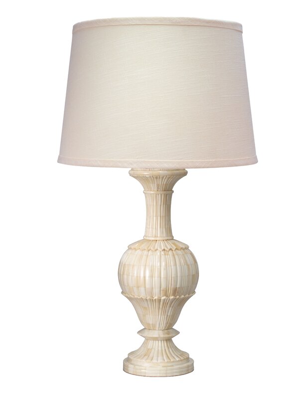 Large Carved Bone 30.5" Table Lamp & Reviews | Perigold