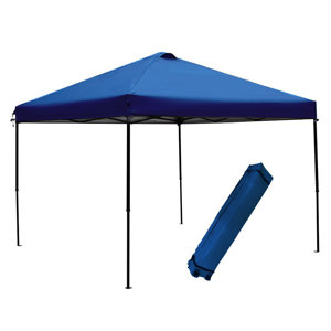 10 Ft. W x 10 Ft. D Steel Pop-Up Canopy