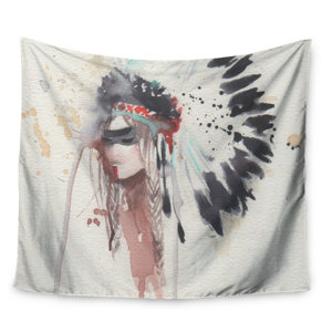 Warrior Bride by Rebecca Bender Wall Tapestry