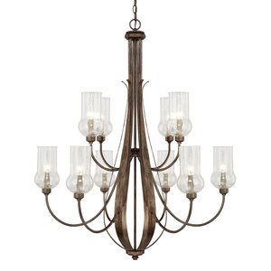 Lea 10-Light Candle-Style Chandelier