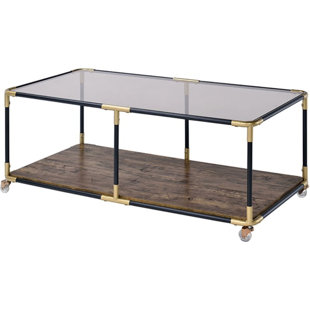 Metal Box Frame Coffee Table Wayfair Maconay Metal Frame Coffee Table