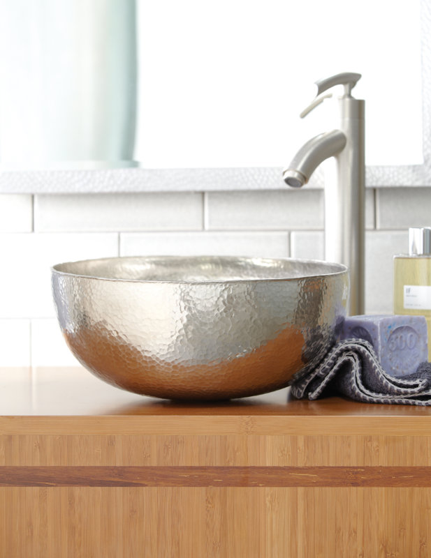 Native Trails Maestro Metal Circular Vessel Bathroom Sink & Reviews