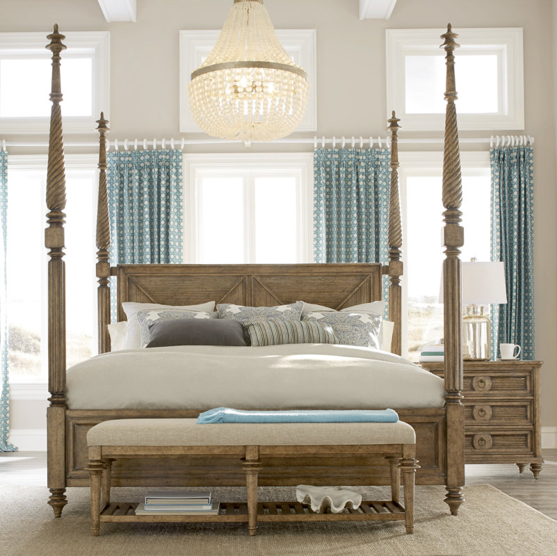 Poster Canopy Bed bay isle home akrotiri four poster bed & reviews | wayfair Poster Canopy Bed bay isle home akrotiri four poster bed & reviews | wayfair