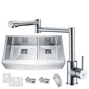 ANZZI Elysian Stainless Steel 33