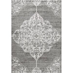 Exaucet Gray Area Rug