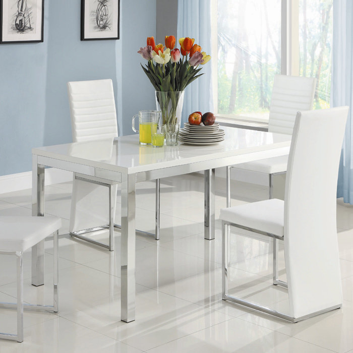 Wade Logan Whitaker Dining Table & Reviews | Wayfair Wade Logan Whitaker Dining Table & Reviews | Wayfair