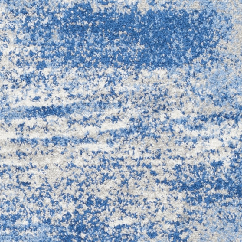 Trent Austin Design Costa Mesa Silver/Blue Area Rug & Reviews Wayfair