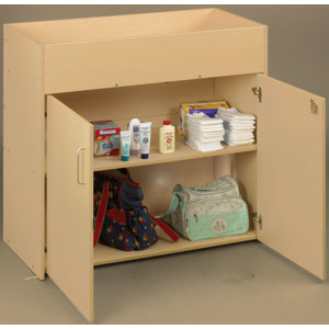 Eco Laminate Infant Changing Table with Doors