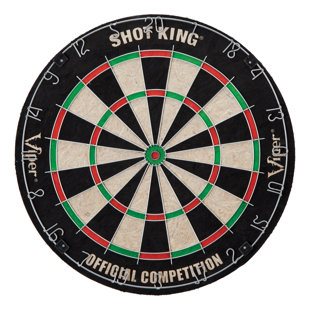 White Dart Board Cabinet Wayfair Shot King Bristle Dartboard