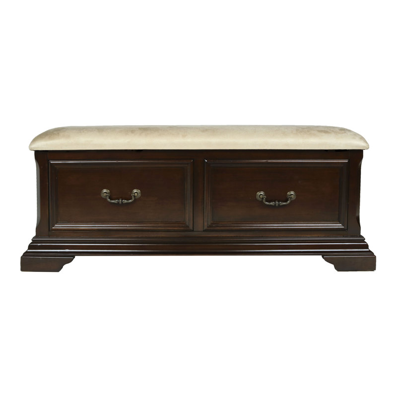 Alcott Hill Darrion Upholstered Storage Bench Wayfair