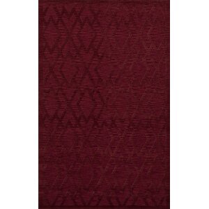 Dover Rich Red Area Rug
