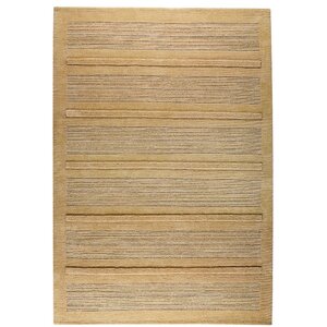 Boston Hand-Knotted Beige Area Rug