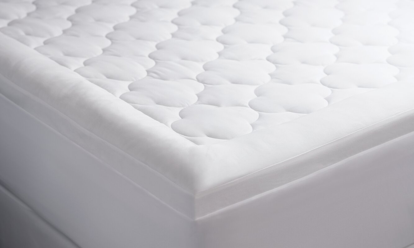 billowy clouds mattress pad