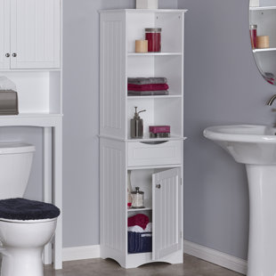 Linen Cabinets Towers You Ll Love Wayfair Save