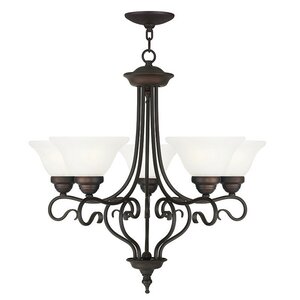 Lewisboro 5-Light Shaded Chandelier