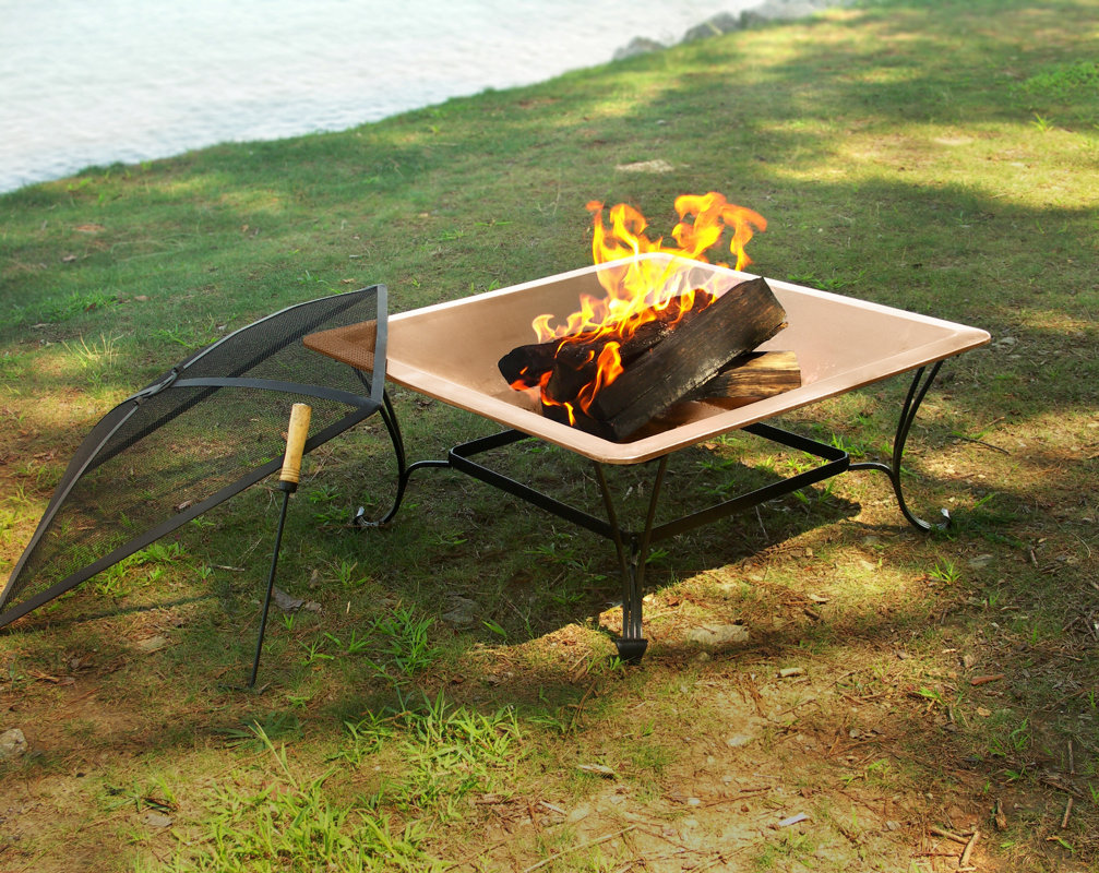 Corral Copper Wood Burning Fire Pit & Reviews Wayfair