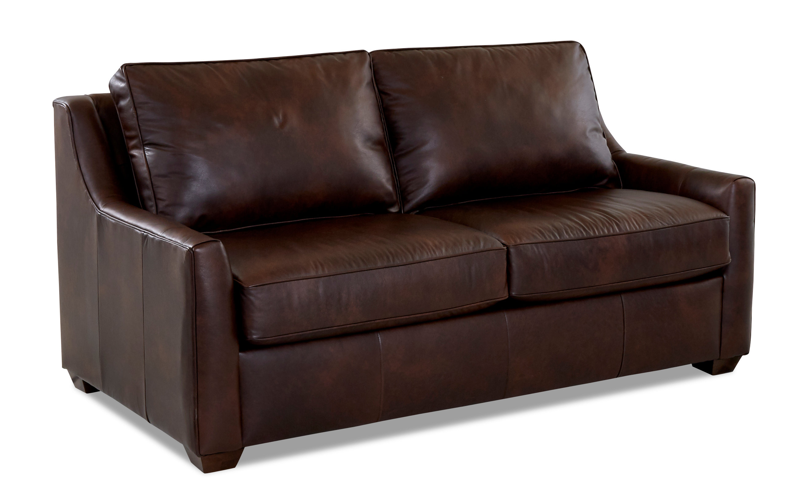 Birch Lane Heritage Léa Leather Sleeper Wayfair