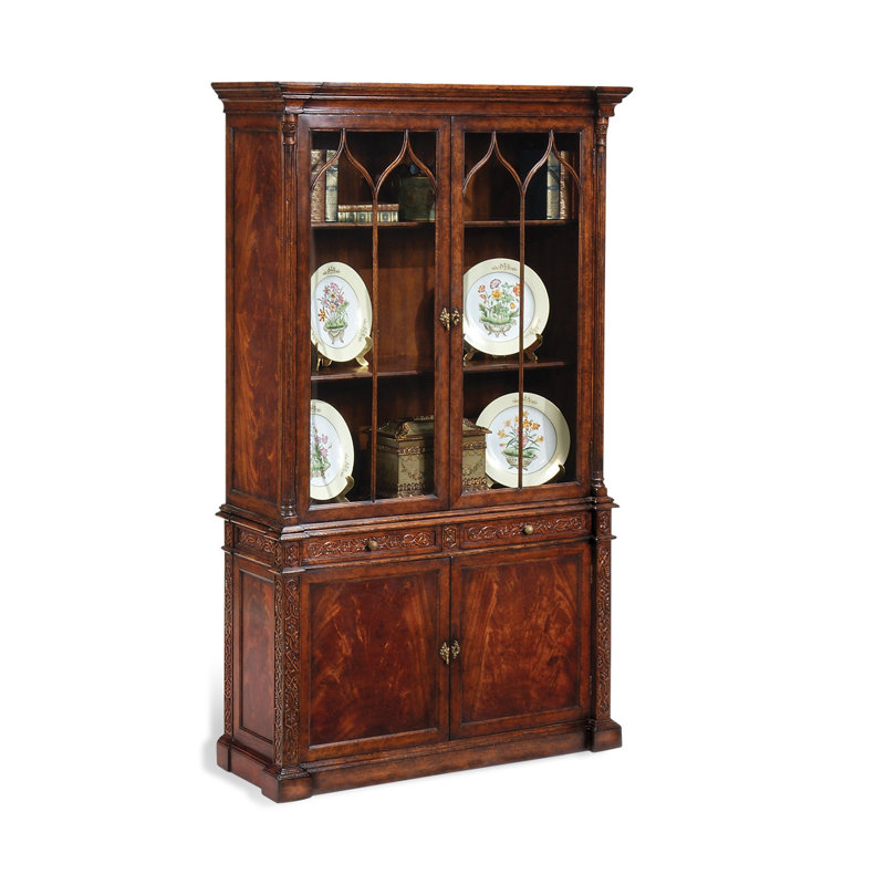 Jonathan Charles Fine Furniture Buckingham George Iii Gothic Glazed Jonathan Charles Fine Furniture Buckingham George Iii Gothic Glazed China Cabinet Wayfair
