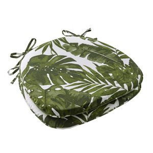 Palm 3M Scotchgard Indoor/Outdoor Dining Chair Cushion (Set of 2)