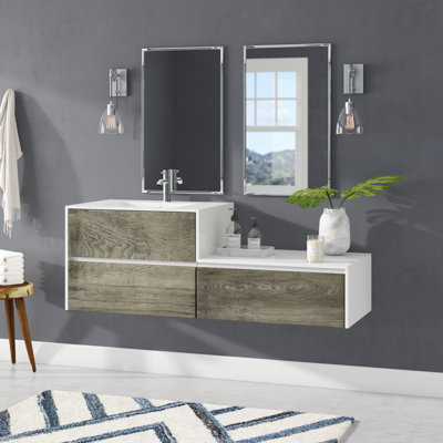 Find the Perfect 51"- 55" Bathroom Vanities | Wayfair