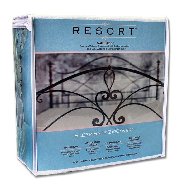 Sleepsafebedding Resort Waterproof Bed Bug Dust Mite And