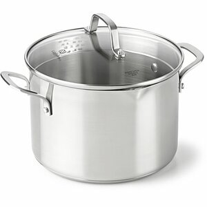 Classic Stainless Steel Stock Pot