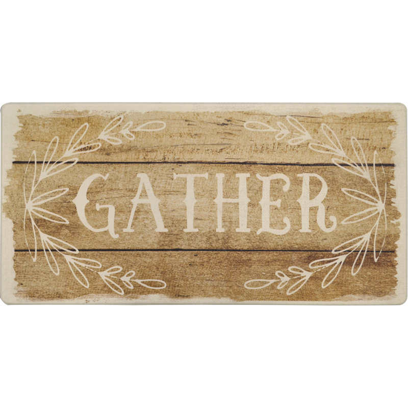 Nicole Miller Cook N Comfort Gather Kitchen Mat Reviews Wayfair