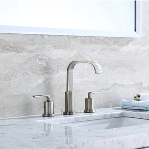 Contemporary Widespread Handle Bathroom Faucet