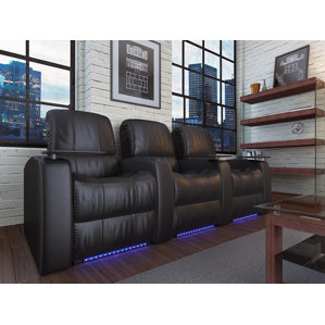 Home Theater Recliner (Row of 3) by La..