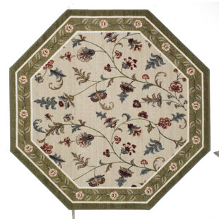 Octagon Rugs You Ll Love Wayfair Farrah Celery Area Rug