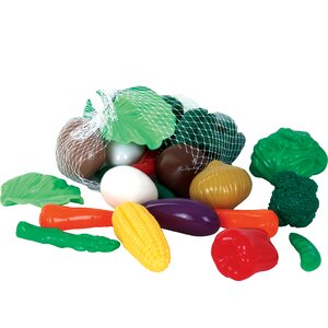 28 Piece Vegetables Play Food Set